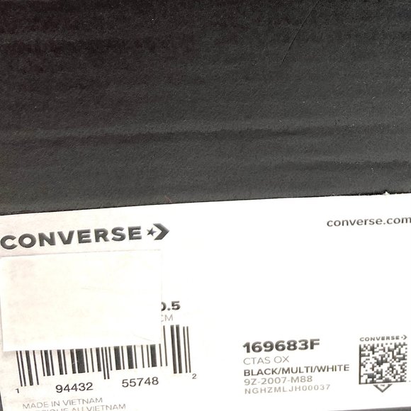 Converse Men's Size 12 169683F CTAS OX Brown Tree Camo Print Canvas Low Sneakers - Picture 11 of 11